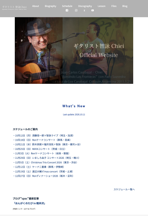 Discography of Chiei guitar